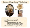 Jewelry Making: Golden Dawn Ring Workshop