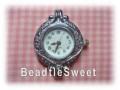Silver Watch Face for Jewelry Making