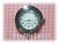 Silver Vintage Watch Face