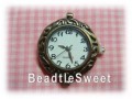 Antique Bronze Watch Face for jewelry making