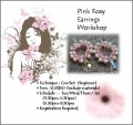 Jewelry Making: Pink Rosy Earrings Workshop