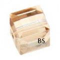 Swarovski 5601 Square Bead Crystal Golden Shadow 'B' 4mm