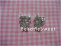 Crystal Bow Nail Accessories