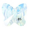 Swarovski 5754 Butterfly Bead Crystal AB 6mm